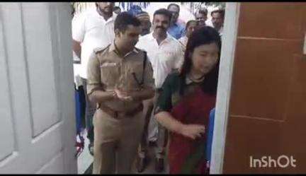 பெரம்பலூர்: எஸ் பி அலுவலகத்தில் 24 மணி நேர கண்காணிப்பு கேமரா அறை, கலெக்டர் திறந்து வைத்தார்