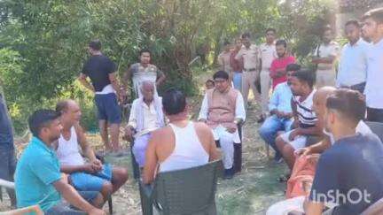 मढ़ौरा: तरैया विधायक ने दोहरे हत्याकांड के मृतकों के परिवारजनों से मुलाकात की