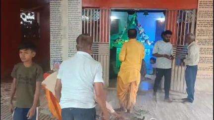 उचेहरा: हत्था बाबा धाम में विशेष पूजा अर्चना के साथ मनाया गया वार्षिक उत्सव