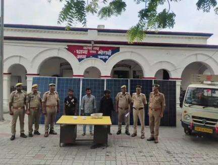 पुरवा: मौरावां थाना पुलिस ने चोरी की योजना बनाने वाले और चोरी करने वाले 3 अभियुक्तों को किया गिरफ्तार