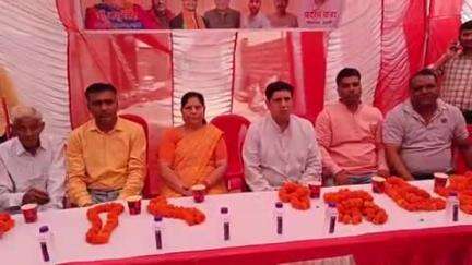 रूड़की: पश्चिमी अंबर तालाब मोहल्ले में अहिल्याबाई होल्कर द्वार का भव्य तरीके से उद्घाटन किया गया