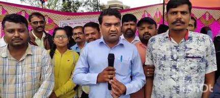 ಗದಗ: ನಗರದಲ್ಲಿ ನರೇಗಾ ಹೊರಗುತ್ತಿಗೆ ಸಿಬ್ಬಂದಿ 5 ತಿಂಗಳ ಸಂಬಳ ಬಿಡುಗಡೆ ಮಾಡಲು ಆಗ್ರಹ#localissue
