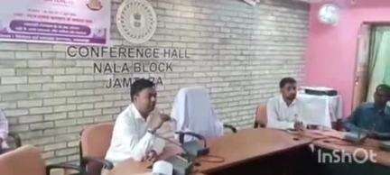 नाला: प्रखंड सभागार में BDO की अध्यक्षता में 'चुप्पी तोड़ो स्वस्थ रहो' कार्यक्रम का शुभारंभ किया गया