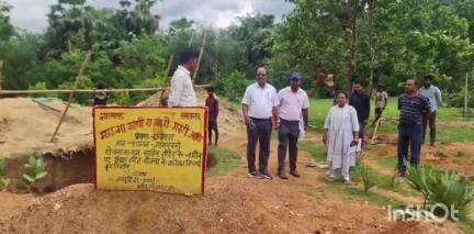 रानीश्वर: रानीश्वर बीडीओ श्री राजेश कुमार सिन्हा ने आसनबनी और मोहलबना पंचायत में विभिन्न योजनाओं का निरीक्षण किया