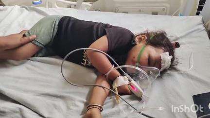 भीलवाड़ा: मंडपिया स्टेशन क्षेत्र में मकान की छत पर खेल रही 3 वर्षीय मासूम छत से गिरी, गंभीर घायल अवस्था में हायर सेंटर रेफर