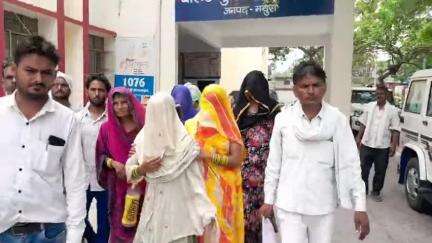 मथुरा: तांत्रिक के नाम बताने पर युवक की हत्या, कार्यवाही की मांग को लेकर SSP ऑफिस पहुंचे परिजन