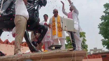 पाली: धान मंडी में महाराणा प्रताप की जयंती पर कैबिनेट मंत्री अविनाश गहलोत की मौजूदगी में आयोजित हुए कार्यक्रम