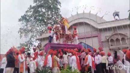 खामगाव: सकल राजपूत समाजाच्यावतीने हिंदूसूर्य महाराणा प्रतापसिंह जयंती उत्साहात साजरी 
टावर चौकातून निघाली भव्य मोटरसायकल रॅली