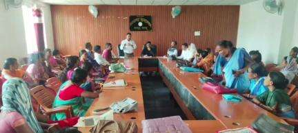छतरपुर: प्रखंड सभागार में 'चुप्पी तोड़ो, स्वस्थ रहो' अभियान का शुभारंभ किया गया, 11 जून तक चलेगा