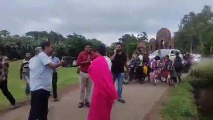 মেদিনীপুর: মন্দিরময় পাথরা এলাকা পরিদর্শনে হাজির হলেন সাংসদ জুন মালিয়া, খতিয়ে দেখলেন সব