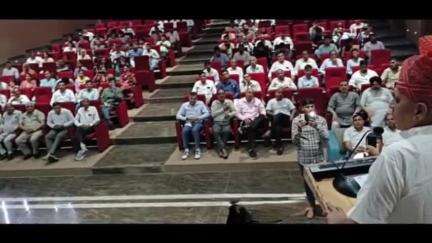 पंचकूला: पंचकूला PWD रेस्ट हाउस में भारतीय प्रजापति हीरोज आर्गेनाईजेशन के 12वें स्थापना दिवस पर पहुंचे हरियाणा के जन स्वास्थ्य मंत्री
