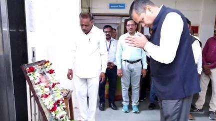 अमरावती: संत गाडगे बाबा अमरावती  विद्यापीठात महाराणा प्रताप यांची जयंती साजरी
