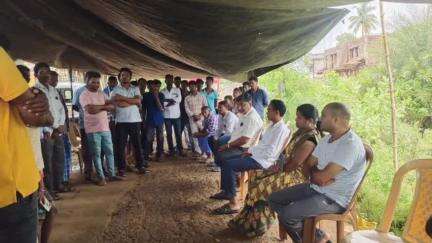 ରାୟଗଡା: ଦୁର୍ଗୀଗ୍ରାମର ବିଜେଡିକର୍ମୀ ସୁଦାମ ଗରଡ଼ିଆଙ୍କ ଦେହାନ୍ତ ଖବର ଶୁଣି ଶୋକାକୁଳ ପରିବାରବର୍ଗଙ୍କୁ ଭେଟି ଗଭୀର ଦୁଃଖ ପ୍ରକାଶକଲେ ଜଗନ୍ନାଥ ସାରକା
