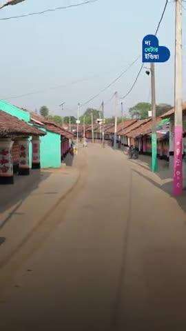 যে গ্রামে প্রতিটা বাড়ি ক্যানভাস | Babeyoda Village | Tribal Art