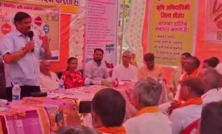 सीहोर: विधायक सुदेश राय का खंडवा गांव में बड़ा बयान, कहा- नकली खाद विक्रेताओं पर कृषि विभाग सख्त कार्रवाई करे