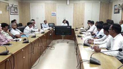 नागौर: नागौर के जिला कलेक्टर ने गुरुवार को मानसून पूर्व तैयारियों को लेकर बैठक ली