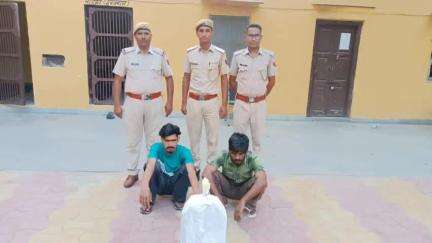कुंज विहार में पुरानी आबादी थाना पुलिस और DST टीम ने कार्रवाई करते हुए 3920 कैप्सूल के साथ दो आरोपियों को किया गिरफ्तार