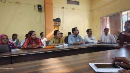 लटेरी: जनपद पंचायत कार्यालय में भोपाल में आयोजित कार्यक्रम की समीक्षा बैठक, एसडीएम ने कर्मचारियों को दिए निर्देश