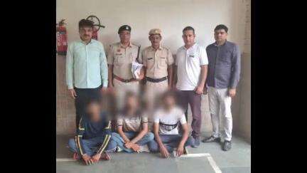 झज्जर: पार्ट टाइम जॉब के नाम पर लाखों की ठगी करने वाले तीन आरोपियों को साइबर क्राइम पुलिस टीम ने किया गिरफ्तार