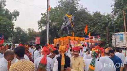 होशंगाबाद नगर: नर्मदापुरम: एनएमवी कॉलेज के सामने महाराणा प्रताप जयंती पर कार्यक्रम आयोजित, सांसद-विधायक शामिल