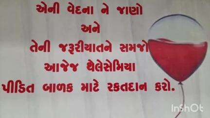 જિલ્લા ભાજપના પૂર્વ પ્રમુખ અને નવનિયુક્ત લોહાણા સમાજના પ્રમુખ કાનાબાર ની રક્તતુલા   કરાઈ.
