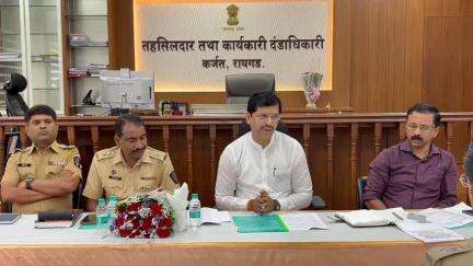 कर्जत: प्रशासनाने शासनाचे दुसरी बाजू असल्यासारखे टीमवर्क म्हणून काम करावे
आमदार महेंद्र थोरवे