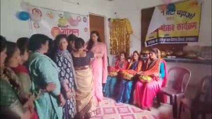 चम्पावत: बाल विकास परियोजना की ओर से मंच तामली में गोदभराई और अन्नप्रासन कार्यक्रम का आयोजन हुआ