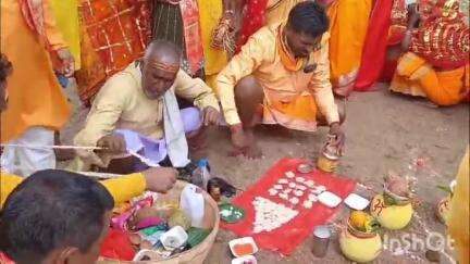 तिसरी: लोकाय में मां भगवती प्राण प्रतिष्ठा को लेकर निकाली गई भव्य कलश यात्रा