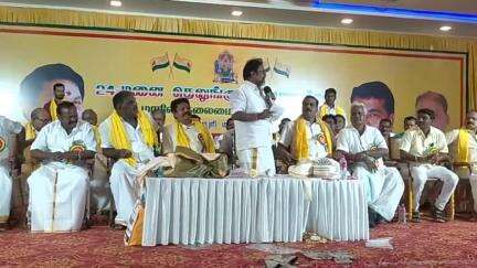 தருமபுரி: 24 மனை தெலுங்குசெட்டியார்கள் மாநில தலைமை சங்க புதிய நிர்வாகிகள் அறிமுக கூட்டம் சோகத்துர் பகுதியில் நடந்தது