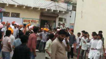 मालथोन: मालथौन में वीर शिरोमणि महाराणा प्रताप व महाराजा छत्रसाल की जयंती पर क्षत्रिय समाज ने निकाली भव्य रैली