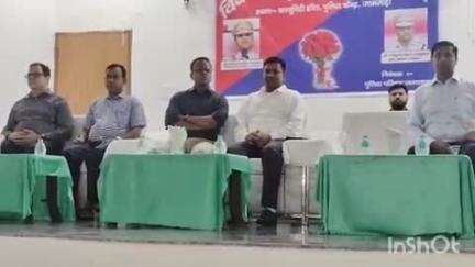जामताड़ा: पुलिस लाइन जामताड़ा में विदाई सह सम्मान समारोह आयोजित, निवर्तमान एसपी को विदाई, नए एसपी का स्वागत