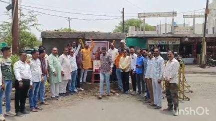आलोट: कारगिल चौराहे पर महाराणा प्रताप मूर्ति स्थल पर मनाई गई महाराणा प्रताप जयंती