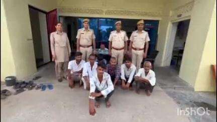 पीपलू: झिराना थाना पुलिस ने एरिया डॉमिनेंस अभियान के तहत 8 व्यक्तियों को शांति भंग के आरोप में किया गिरफ्तार