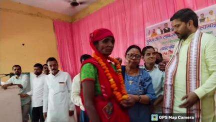 सवायजपुर: पाली में अहिल्याबाई होल्कर जन्म त्रिशताब्दी वर्ष स्मृति अभियान के तहत हुआ कार्यक्रम