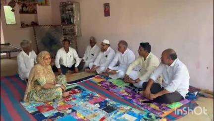 સાંતલપુર: વૌવા ગામના દલિત સમાજના આધેડ વયના પુરુષની હત્યાના સંદર્ભે કોંગ્રેસ અગ્રણીઓએ પીડીત પરિવારની મુલાકાત લીધી