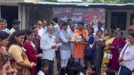 नांदगाव खंडेश्वर: अहिल्याबाई होळकर यांची त्रिशताब्दी जयंती निमित्त भाजप जिल्हा ग्रामीणच्या वतीने आयोजित मॅरेथॉन स्पर्धा संपन्न