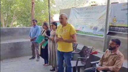 चम्बा: लोथल में कृषि विभाग और कृषि विज्ञान केंद्र के संयुक्त तत्वावधान में कृषि संकल्प अभियान का शुभारम्भ