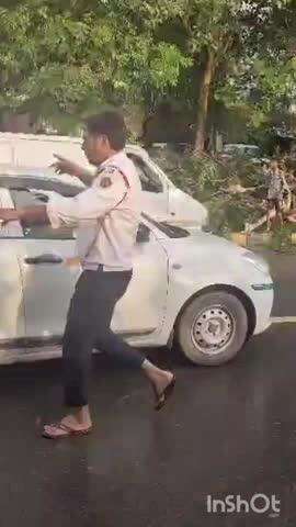 गुरुग्राम: गुरुग्राम में तेज आंधी-बारिश से गिरे कई पेड़, लगा जाम, पुलिस ने टहनियां हटाकर यातायात सुचारु किया