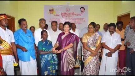 அரக்கோணம்: மேல்பாக்கம் கிராமத்தில் புதிதாக கட்டப்பட்ட 41 குடியிருப்புகளை முதலமைச்சர் காணொளி காட்சி வாயிலாக திறந்து வைத்தார்