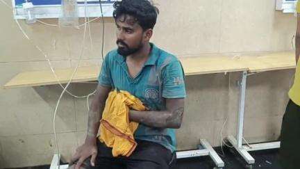 आरा: दुर्जन चौक गांव में वेल्डिंग का काम कर रहे युवक को करंट लगा, सदर अस्पताल में हुआ इलाज
