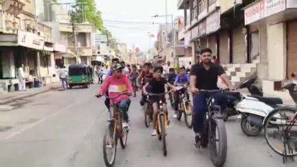 દસાડા: લીંબડી, ધ્રાંગધ્રા, પાટડી અને લખતરમાં ‘વિશ્વ પર્યાવરણ દિવસ’ની ઉજવણી અંતર્ગત વોકાથોન અને સાયકલીંગનું આયોજન કરાયું
