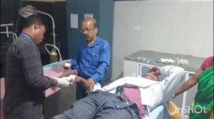 शाहपुर: कोयलारी गांव के पास ट्रक और बाइक की टक्कर, बाइक सवार गंभीर रूप से घायल