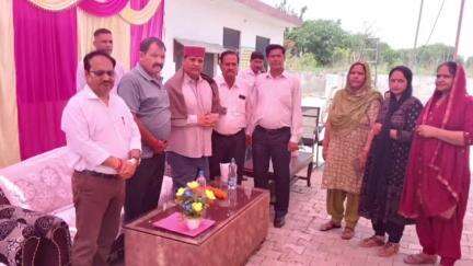 घनारी: मवा कहोलां में विधायक राकेश कालिया ने ₹15 लाख के विकास कार्यों का किया भूमिपूजन