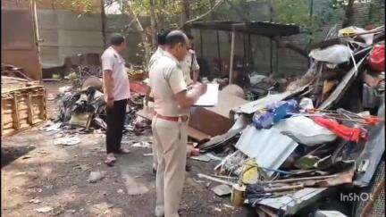 तखतपुर: सरकंडा पुलिस ने अवैध कबाड़ पर कार्रवाई करते हुए चार आरोपियों को गिरफ्तार किया, कई टन कबाड़ किया ज़ब्त