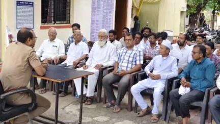 आर्णी: आर्णी पोलीस स्टेशन येथे शांतता समितीची बैठक पडली पार