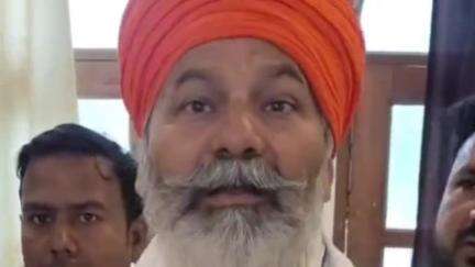 रुदौली: भाकियू नेता राकेश टिकैत का मवई में भव्य स्वागत, एमएसपी पर मीडिया के सामने रखी अहम बातें