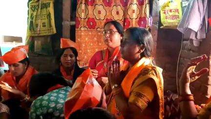 एसएससी प्रधानमंत्री श्री नरेंद्र मोदी जी को आगमन पर बिक्रमगंज के मैदान में जाने के लिए संबोधन करते हुए