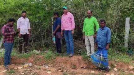 కావలి: నేర్నూరులో రీ-సర్వే పనుల తనిఖీ చేసిన MRO మురళి