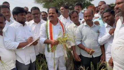 ఇబ్రహీంపట్నం: అకాల వర్షంతో నష్టపోయిన రైతులను ప్రభుత్వం అన్ని విధాలుగా ఆదుకుంటుంది: షాద్నగర్ ఎమ్మెల్యే వీర్లపల్లి శంకర్