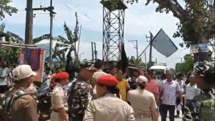 ঘগ্ৰাপাৰ ভাগ: বিষ্টুপুৰত গৌৰৱ গগৈ মুৰ্দাবাদ ধ্বনিৰে উত্তাল প্ৰতিবাদ ৰাইজৰ